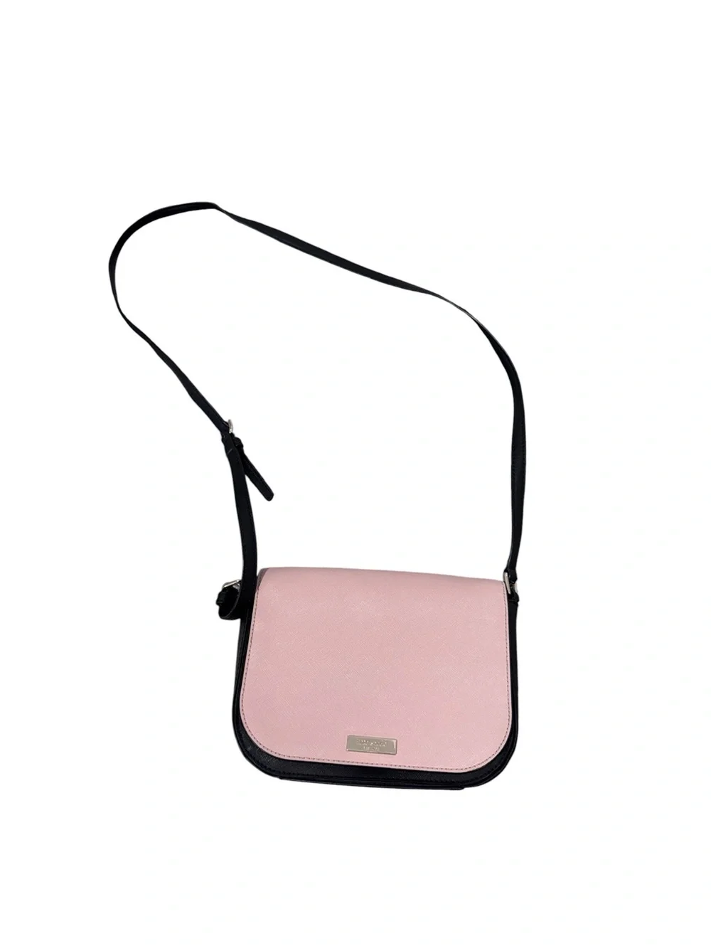 Kate Spade New York Pink & Black Crossbody Bag